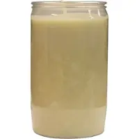 Spaas Candles 12x Witte grafkaarsen/gedenklichten 7 x 18 cm 9 dagen - Gedenkkaarsen