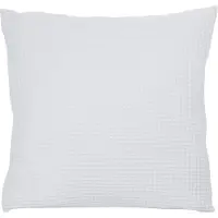 Bink Bedding Sierkussen Wafel (Pique) Wit 50 x 50 incl vulling