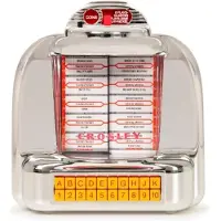 Crosley Corsair Diner Jukebox Tafelmodel Radio - Zilver