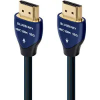 AudioQuest BlueBerry HDMI Kabel 4K 60Hz 0,6 Meter Blauw