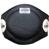 Legend Sports Belly Protector Heren/Dames Zwart PU