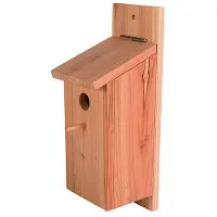 Laroy Vogelhuisje Doe-het-zelf schuindak- Nestkastje - Trixie - Houtkleur - 55641