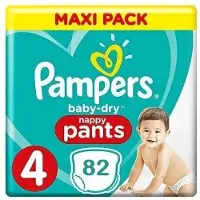 Pampers Baby-Dry Pants - Maat 4 (Maxi) 9-15 kg - 82 Stuks - Luierbroekjes