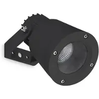 LEDS-C4 Draaibare buitenspot Hubble, IK06 Hubble, zwart, Kunststof, buitenlamp