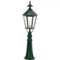 Ks Verlichting Nostalgische Buiten Lantaarn Liverpool Groen