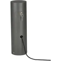 ALBERT LEUCHTEN Contactdooszuil 4410 2-voudig, IP54 afsluitbare deur, alu / grijs / zink, Aluminium