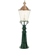 Ks Verlichting Nostalgische Staande Lamp Timor Groen
