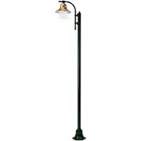 Ks Verlichting Buitenlamp Toscane 1 Lichts Lantaarn Groen