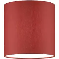FISCHER&HONSEL GMBH Kap 13127 Chintz rood HV-Track 4 Hanglamp 54221 Schirm, rood, Woon-/ Eetkamer, Textiel / Stof / Zijde, Modern