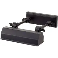 Elstead Lighting Schilderij verlichting Chawton, zwart 18,2 cm dimbaar, zwart, Woon-/ Eetkamer, metaal, Antiek, Wandlamp