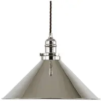 Elstead Lighting Elstead Provence hanglamp, E27, gepolijst nikkel