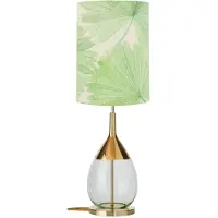 Ebb & Flow Lute Tafellamp Basis Ø: 22 cm | Forest Green|Gold E27 IP20