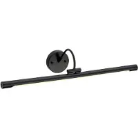 Elstead Lighting LED schilderij verlichting Alton in zwart, 67 cm, zwart, Woon-/ Eetkamer, metaal, Wandlamp