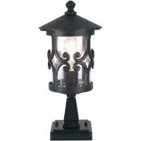 Elstead Lighting Mini LED Tuin Pilaar Hereford | 1X E27 Max 60W | IP23 | Black