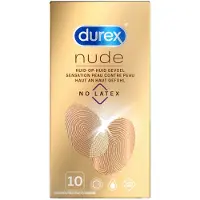 Durex 6x Condooms Nude Latex Vrij 10 Stuks