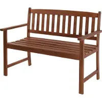 Huismerk Premium Bistro Bank Hout - 110 x 65 x 86 cm