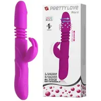 Pretty Love Ward Roterende en Stotende Vibrator - Roze