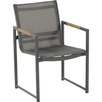 Hartman Tuinstoel Fontaine Charcoal