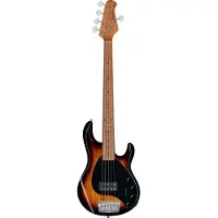 Sterling By Music Man StingRay Ray35 Vintage Sunburst 5-snarige elektrische basgitaar