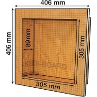 Schluter Kerdi-Board-N Inbouwnis 30,5x30,5cm betegelbaar