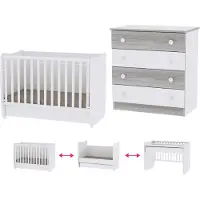 Lorelli Meegroeibedje 60x120 Dream White