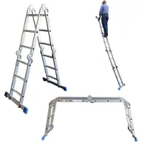 Alumaxx Vouwladder 12-treeds