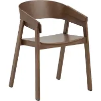 Muuto Cover Armchair Stained dark brown