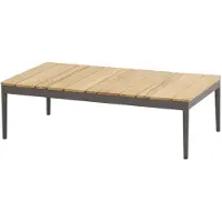 4SO Cantori lounge tuintafel 120x65xH35 cm teak Taste4SO