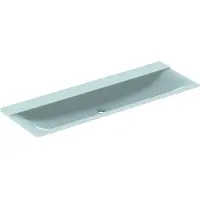 Geberit Xeno2 wastafel 140 cm zonder kraangat zonder overloop, wit