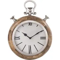Clayre & Eef Klok 27*9*35 cm / 1*AA Natuur | 6KL0500 |