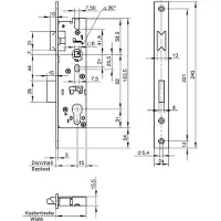 Wilka Smalslot RVS 1433-35 PC 92 LS/RS