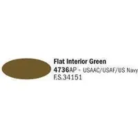 Wittmax 4736ap - Flat Interior Green - Modelbouwverf Acryl