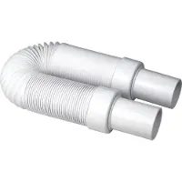 Mcalpine flexibele afvoerbuis 2x spie 40 x 40mm