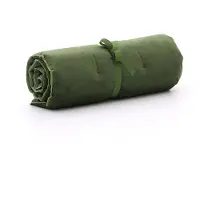 Madison Bankkussen Madison Living Plaid Outdoor Velvet Green Oxford Green (180 x 68 cm)