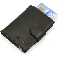 Figuretta Card Protector pasjeshouder leder black