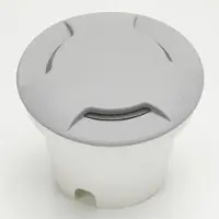 Fumagalli 1891 LED grondspot nbouwlamp Ceci 160-3L grijs CCT, alu / grijs / zink, Kunststof, Modern, LED inbouwspot