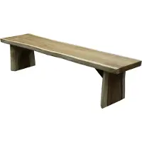 AVH-Collectie Boomstam tuinbank 200x40-50xH46,5 cm