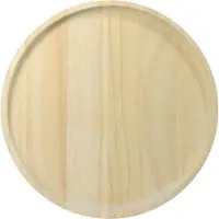 Tak Design dienblad Roundi 20 x 20 cm hout bruin