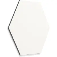 Smit Visual Design frameless whiteboard - Zeshoek - Wit - 118 cm