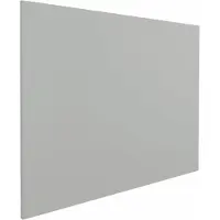 Ivol Whiteboard zonder rand - 120x180 cm - Grijs