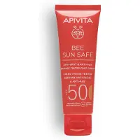 Apivita Bee Sun Anti-Vlekken & Anti-Veroudering Getinte Dagcrème SPF50, 50 ml