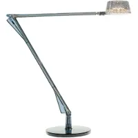 Kartell LED-bureaulamp Aledin Dec, blauw, Woon-/ Eetkamer, Kunststof, Modern, LED bureaulamp