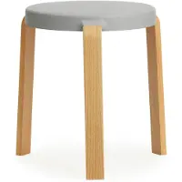 Normann Copenhagen Tap Kruk Oak|Grey