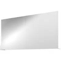 Proline Xcellent Spiegelkast Met 2 Glazen Deuren - Mat Wit - 120x60cm - Spiegels, Spiegelkasten - 8718835151485