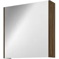 Proline Xcellent Spiegelkast Met Glazen Deur - Cabana Oak - 60x60cm - Spiegels, Spiegelkasten - 8718835151287