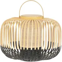 Forestier Buitenverlichting , Take A Way S, dimbare, Zwart, Terras, Bamboe, Designer