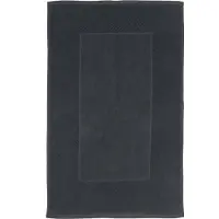 The One Towelling Badmat Velours Kleur: Antraciet