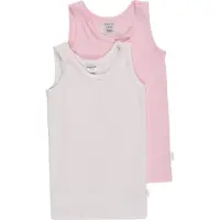 Schiesser Onderhemd rosa / wit