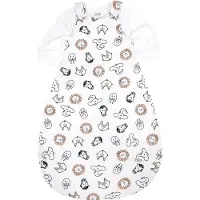 Meyco Baby Animal baby slaapzak rond tweedelig - multicolour - 74/80 - 2.5 TOG