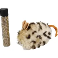 Flamingo Kattenspeelgoed Pluche Muis Met Catnip
